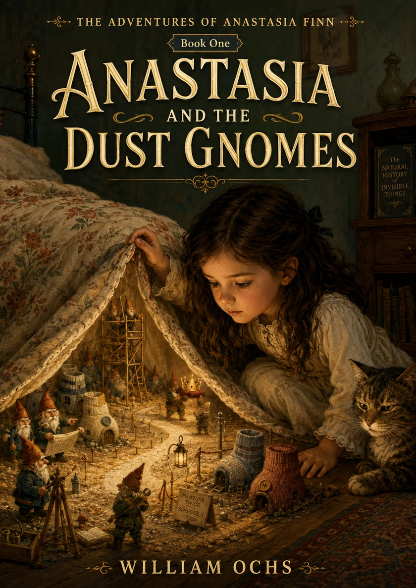 Book cover for Anastasia and the Dust Gnomes
