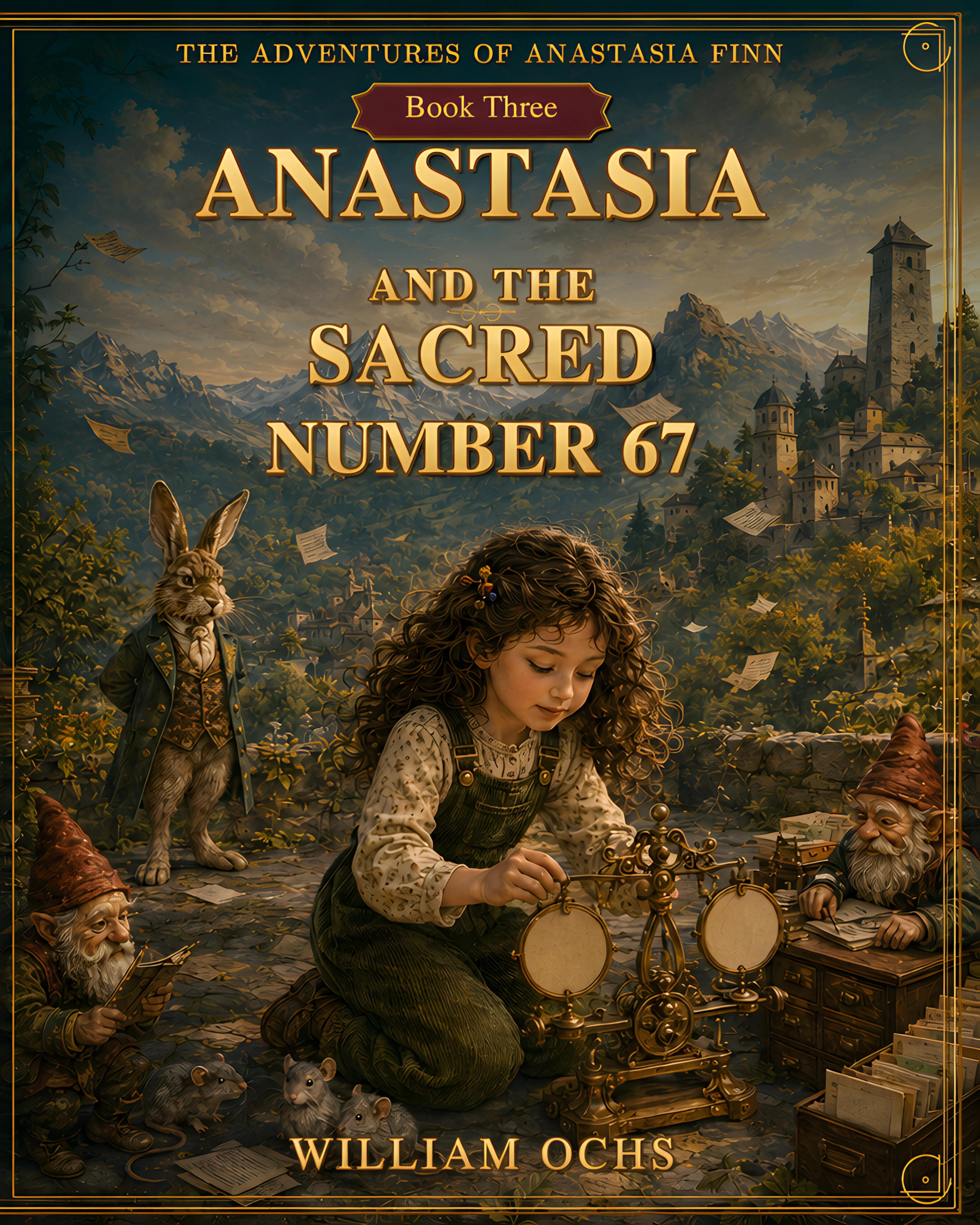 Book cover for Anastasia and the Sacred Number 67