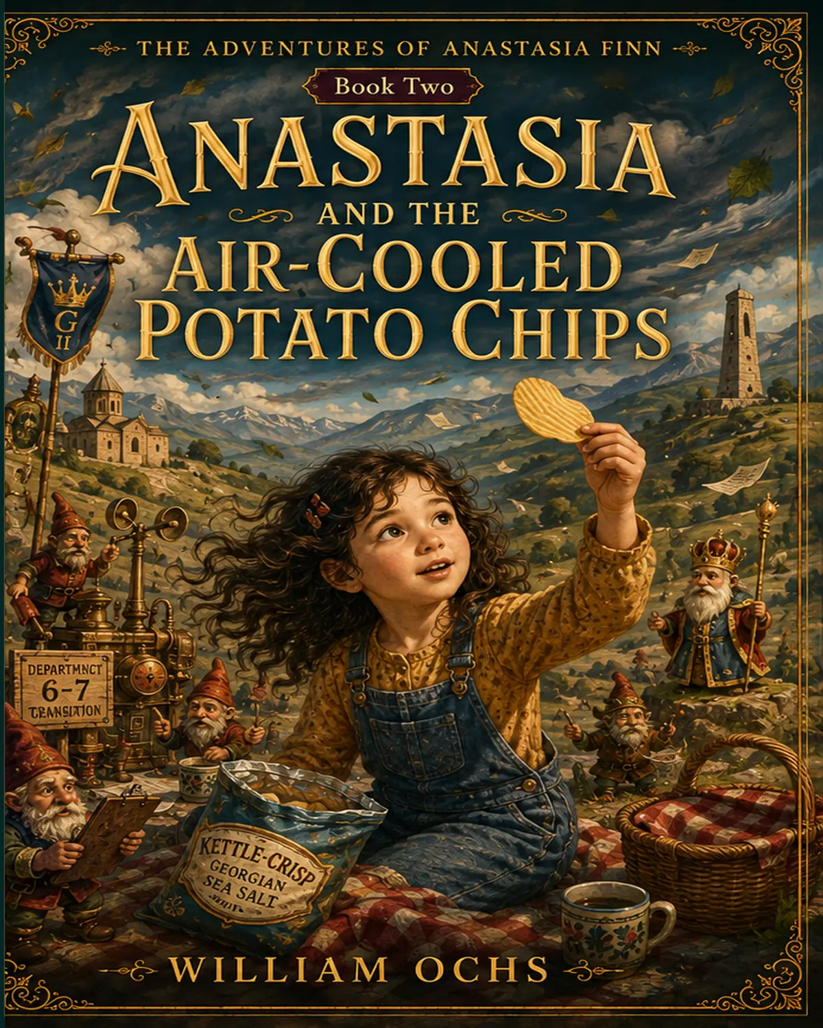 Book cover for Anastasia and the Air-Cooled Potato Chips